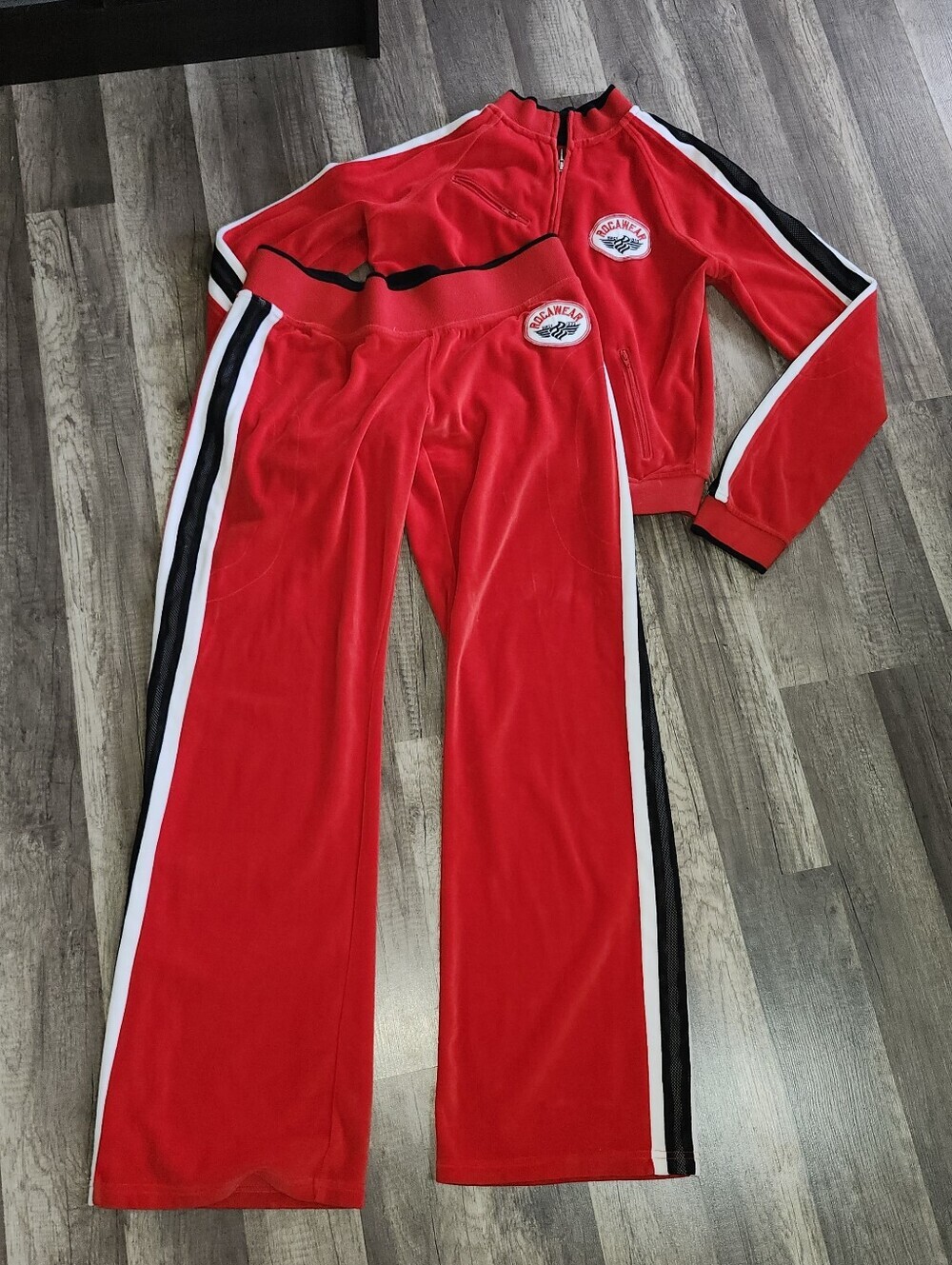 Vintage Rocawear Velour Track Set - Picture 3 of 7